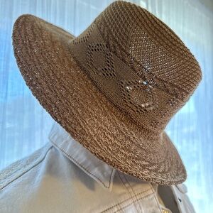 Stylish Brown Woven Hat